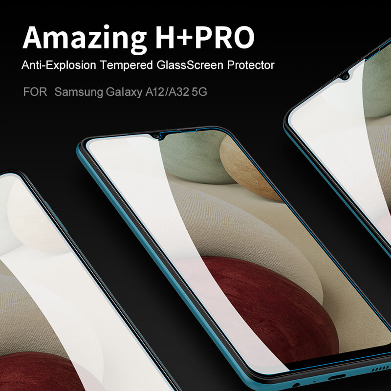 Nillkin Amazing H+ Pro tempered glass screen protector for Samsung Galaxy A12, Galaxy A32 5G, Galaxy M12, Galaxy M32 5G order from official NILLKIN store