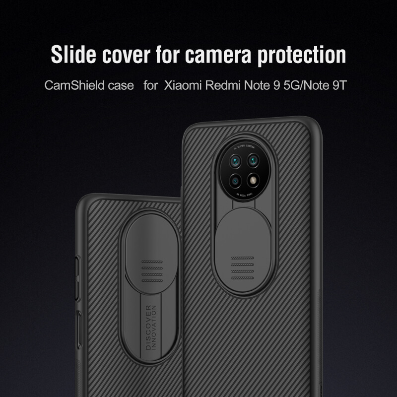 Nillkin CamShield cover case for Xiaomi Redmi Note 9T, Xiaomi Redmi Note 9 5G (China) order from official NILLKIN store