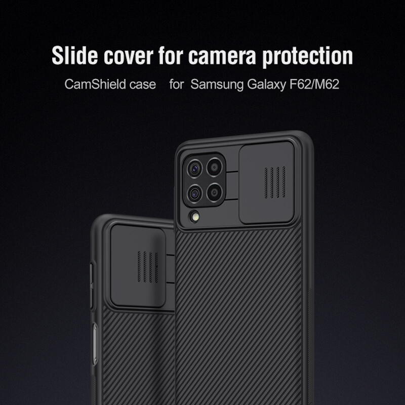 Nillkin CamShield cover case for Samsung Galaxy F62, Galaxy M62 order from official NILLKIN store