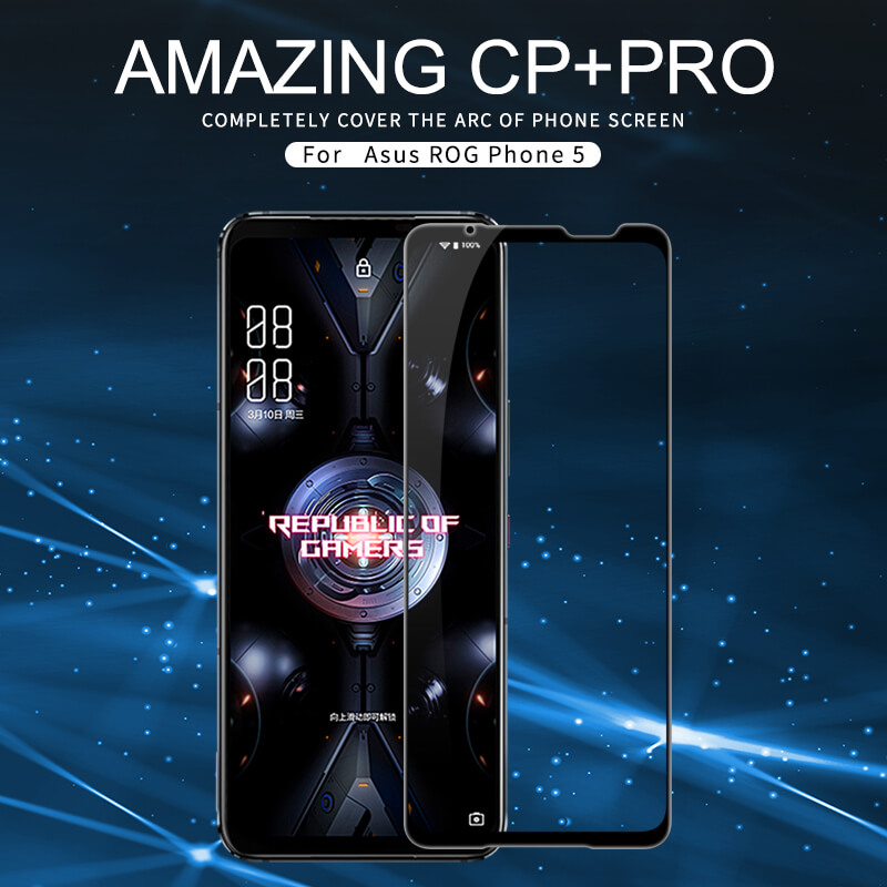 Nillkin Amazing CP+ Pro tempered glass screen protector for Asus ROG Phone 6, ROG Phone 6 Pro, Asus ROG 5 (ROG Phone 5), ROG Phone 5s, ROG Phone 5s Pro order from official NILLKIN store
