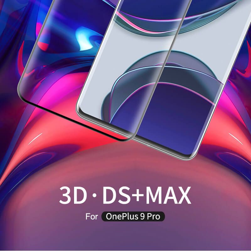 Nillkin Amazing 3D DS+ Max tempered glass screen protector for Oneplus 9 Pro order from official NILLKIN store