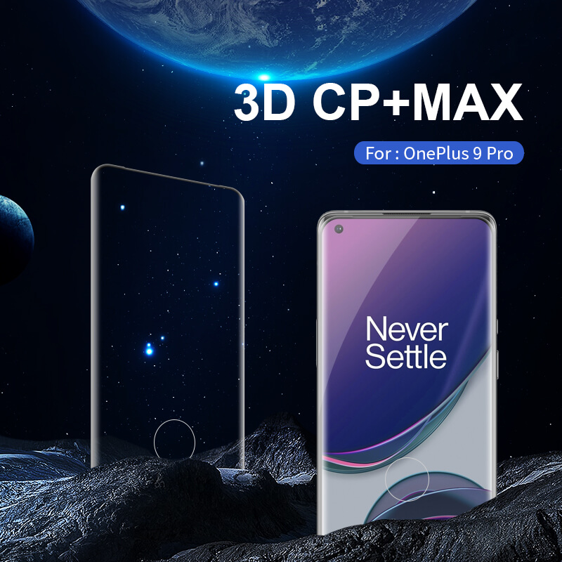 Nillkin Amazing 3D CP+ Max tempered glass screen protector for Oneplus 9 Pro order from official NILLKIN store