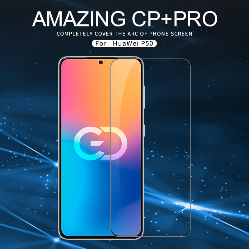 Nillkin Amazing CP+ Pro tempered glass screen protector for Huawei P50, P50E order from official NILLKIN store