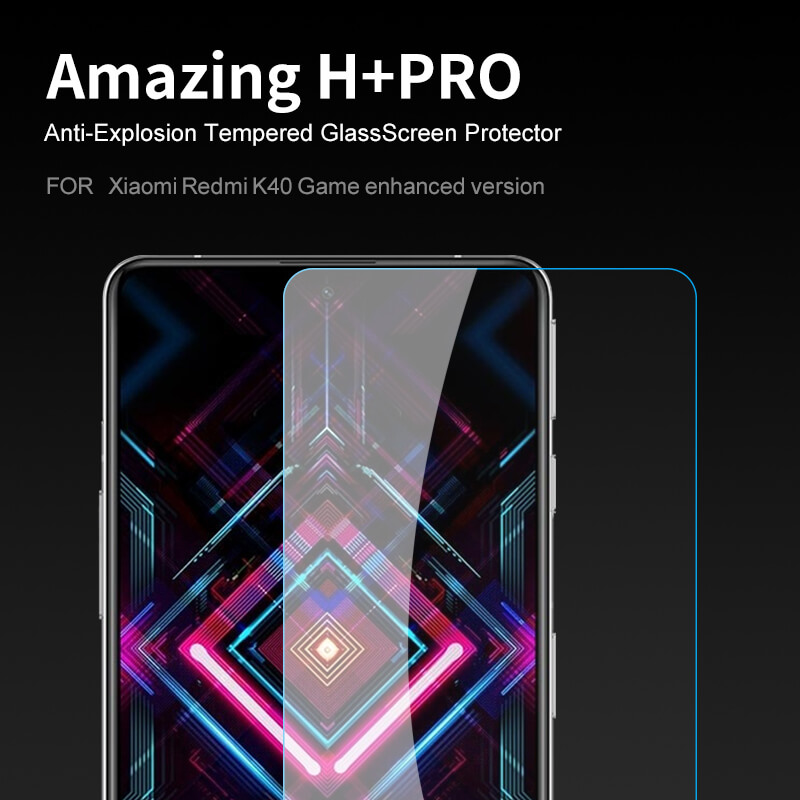 Nillkin Amazing H+ Pro tempered glass screen protector for Xiaomi Redmi K40 Game Enhanced Edition order from official NILLKIN store