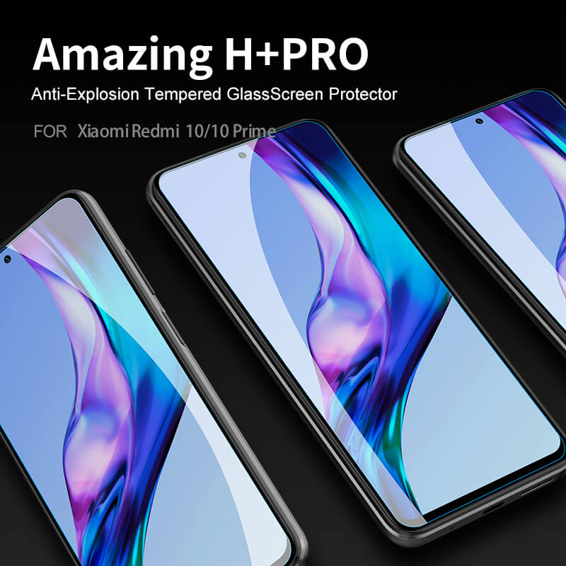 Nillkin Amazing H+ Pro tempered glass screen protector for Xiaomi Redmi 10, Redmi 10 Prime, Redmi Note 11 4G (China) order from official NILLKIN store