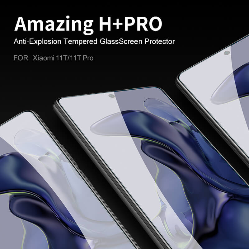 Nillkin Amazing H+ Pro tempered glass screen protector for Xiaomi Mi 11T, Mi11T Pro order from official NILLKIN store