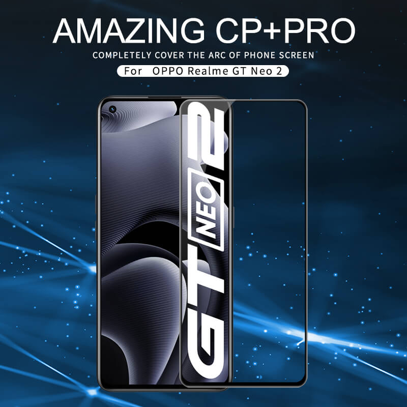 Nillkin Amazing CP+ Pro tempered glass screen protector for Realme GT Neo 2, Realme GT2, Realme Q5 Pro 5G, Realme GT Neo 3T order from official NILLKIN store