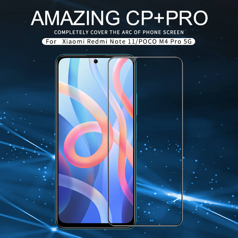 Nillkin Amazing CP+ Pro tempered glass screen protector for Xiaomi Redmi Note 11 5G (China), Xiaomi Poco M4 Pro 5G, Xiaomi Redmi Note 11T 5G, Xiaomi Redmi Note 11S 5G order from official NILLKIN store
