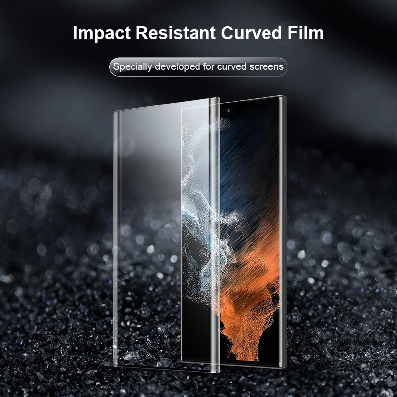 Nillkin Impact Resistant Curved Film for Samsung Galaxy S22 Ultra (2 pieces) order from official NILLKIN store