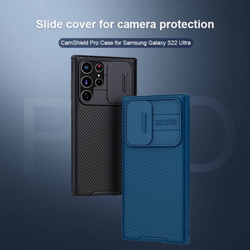 Nillkin CamShield Pro cover case for Samsung Galaxy S22 Ultra order from official NILLKIN store