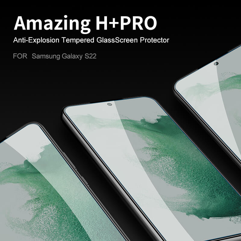 Nillkin Amazing H+ Pro tempered glass screen protector for Samsung Galaxy S22 order from official NILLKIN store