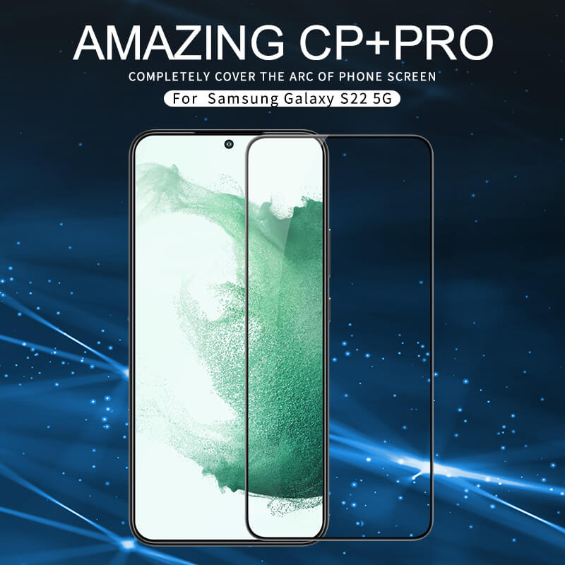 Nillkin Amazing CP+ Pro tempered glass screen protector for Samsung Galaxy S22 order from official NILLKIN store