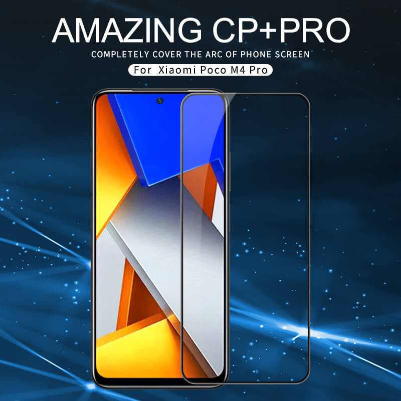 Nillkin Amazing CP+ Pro tempered glass screen protector for Xiaomi Poco M4 Pro order from official NILLKIN store