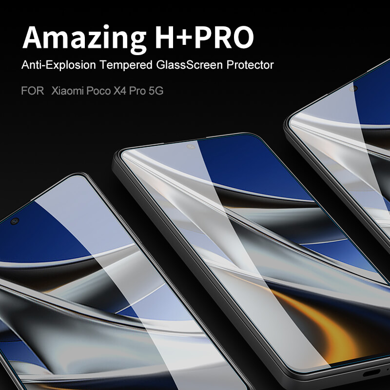 Nillkin Amazing H+ Pro tempered glass screen protector for Xiaomi Poco X4 Pro 5G order from official NILLKIN store
