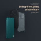 Nillkin Qin Prop Plain Leather + Cloth case for Samsung Galaxy S24 (send at the of December)