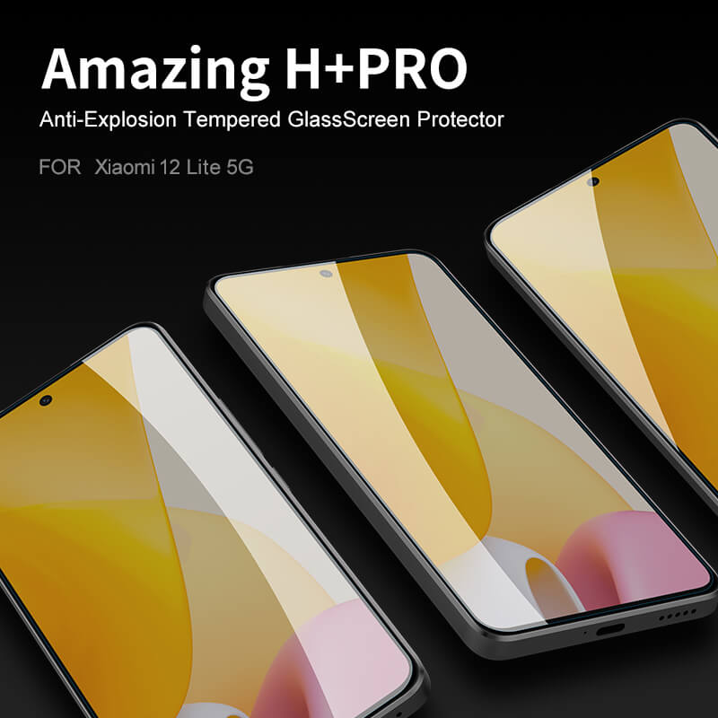 Nillkin Amazing H+ Pro tempered glass screen protector for Xiaomi 12 Lite order from official NILLKIN store