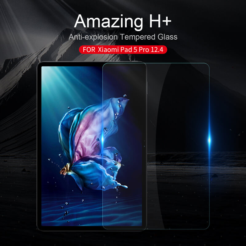 Nillkin Amazing H+ tempered glass screen protector for Xiaomi Pad 5 Pro 12.4 (2022) order from official NILLKIN store