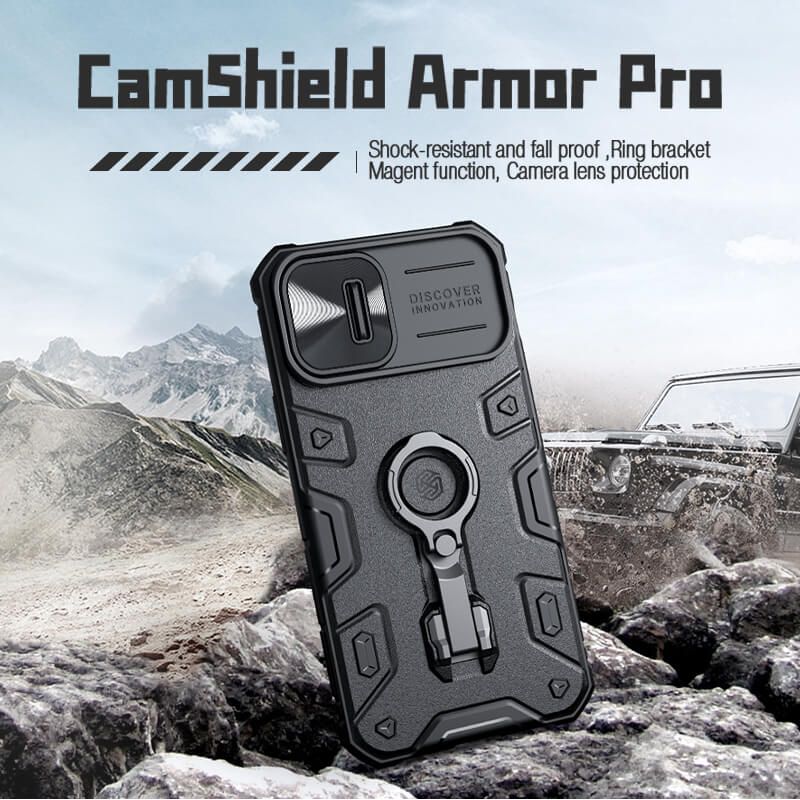 Nillkin CamShield Armor Pro case for Apple iPhone 14 6.1 (2022), Apple iPhone 13 order from official NILLKIN store