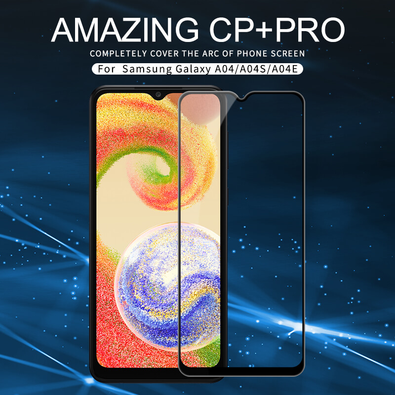 Nillkin Amazing CP+ Pro tempered glass screen protector for Samsung Galaxy A04, A04S, A04E, M04 order from official NILLKIN store