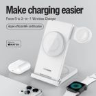 Nillkin MFI PowerTrio 3-in-1 Wireless MagSafe Power Charger for Apple Watch