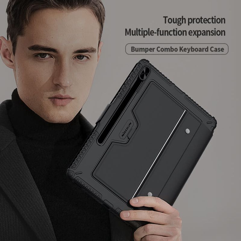 Nillkin Bumper Combo Keyboard Case for Samsung Galaxy Tab S8 Plus (S8+), S8+ 5G, S7+ order from official NILLKIN store