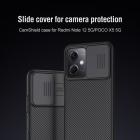 Nillkin CamShield cover case for Xiaomi Redmi Note 12 5G (China, Global), Xiaomi Poco X5