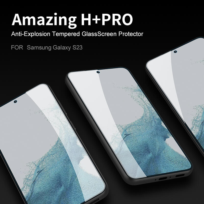 Nillkin Amazing H+ Pro tempered glass screen protector for Samsung Galaxy S23 order from official NILLKIN store