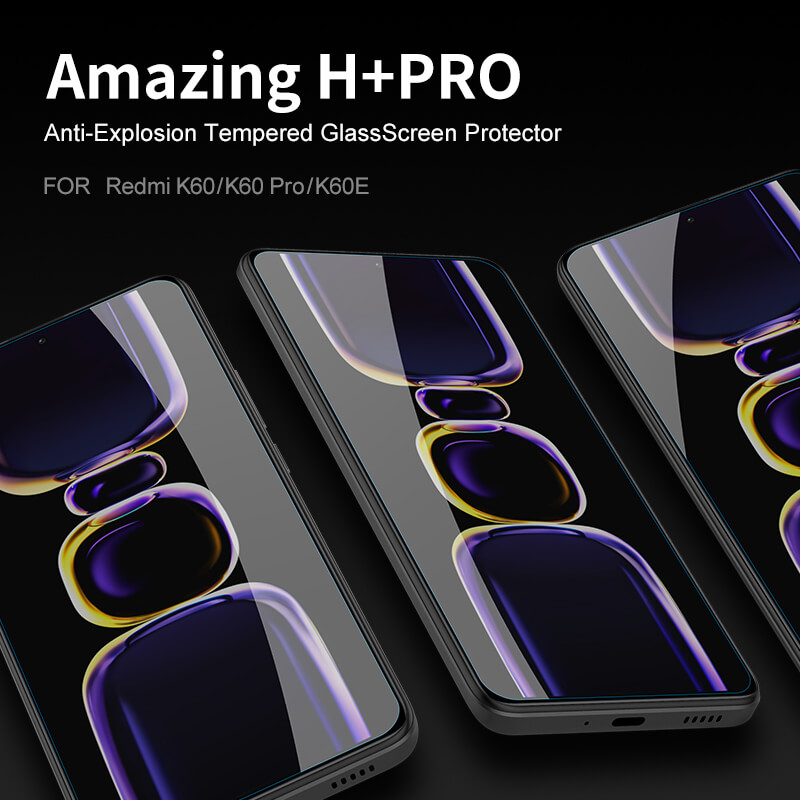 Nillkin Amazing H+ Pro tempered glass screen protector for Xiaomi Redmi K60 Ultra order from official NILLKIN store
