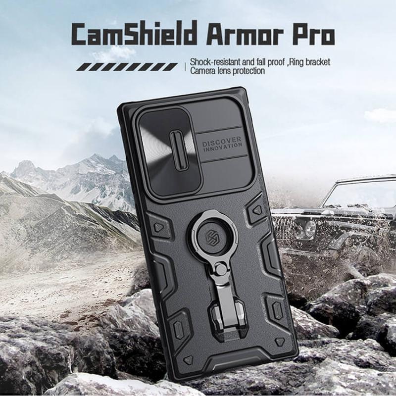 Samsung Galaxy S23 Ultra Carcasa Antishock Armor Camshield