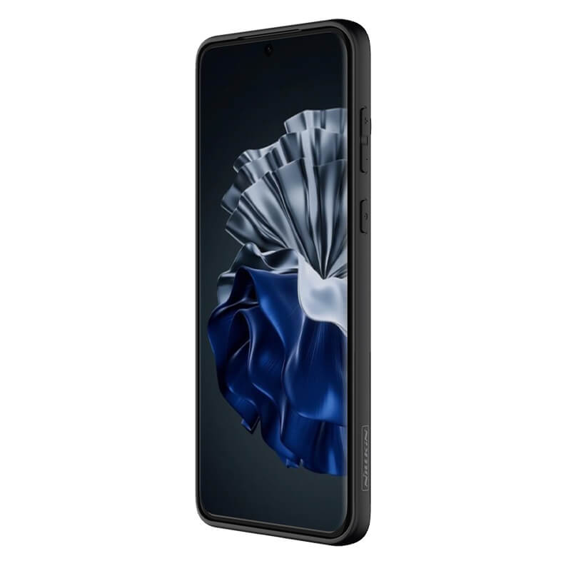 Custodia In Pelle Per HUAWEI P60 / P60 Pro | Cover Business Con Paraurti Ad Aria, Arancione - 2