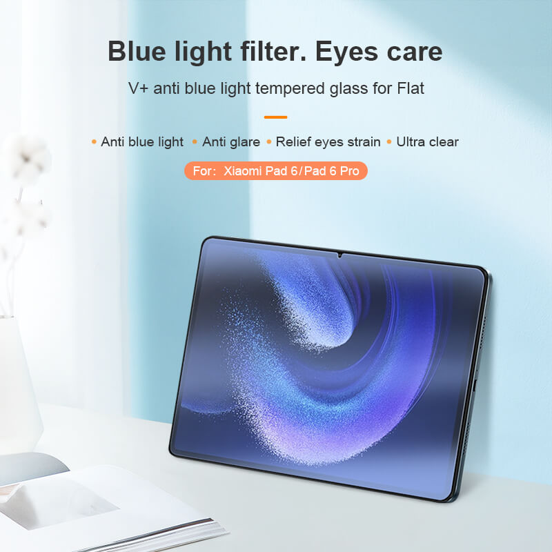 Nillkin Amazing V+ anti blue light tempered glass for Xiaomi Pad 6, Pad 6 Pro order from official NILLKIN store