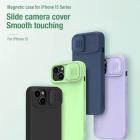 Nillkin CamShield Silky Magnetic silicon case for Apple iPhone 15 6.1 (2023)