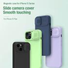 Nillkin CamShield Silky Magnetic silicon case for Apple iPhone 15 Plus (iPhone 15+) 6.7 (2023)