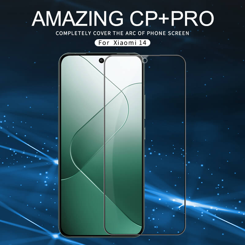 Nillkin Amazing CP+ Pro tempered glass screen protector for Xiaomi 14 order from official NILLKIN store