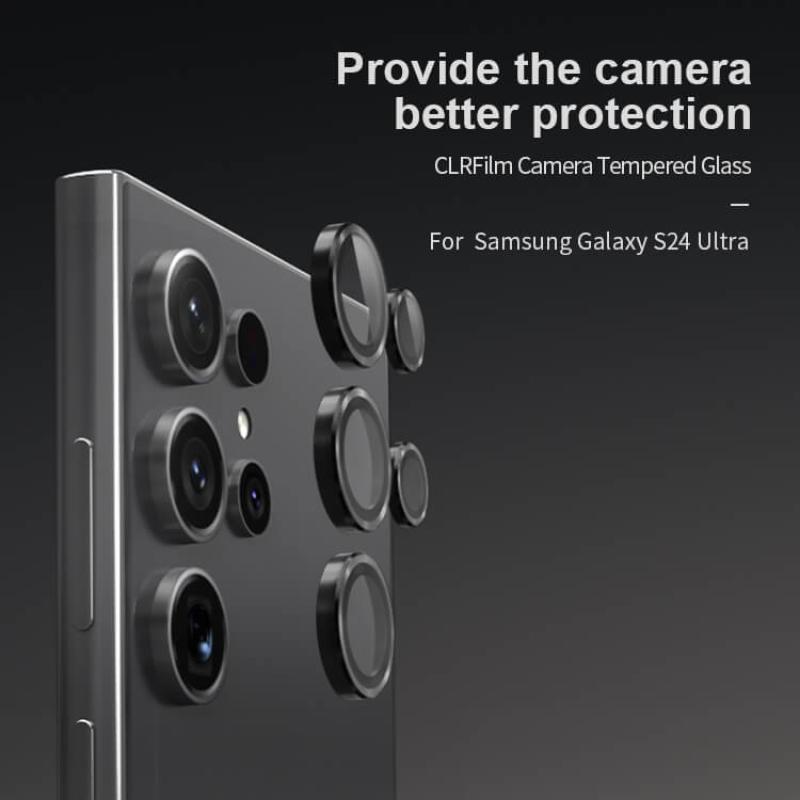 6 In 1 Tempered Glass Case For Samsung S24 Ultra Camera Protective