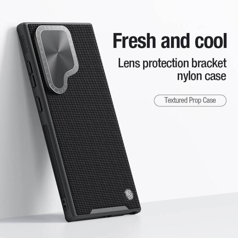 Nillkin Textured Prop Magnetic fiber nylon case for Samsung Galaxy