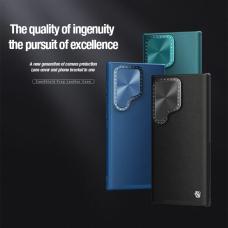 Nillkin Camshield Prop Leather Magnetic Camera protective cover case for Samsung Galaxy S24