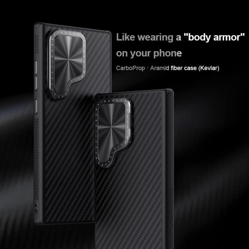 Nillkin CarboProp Aramid fiber Overlay armor case for Samsung Galaxy S24 Ultra order from official NILLKIN store