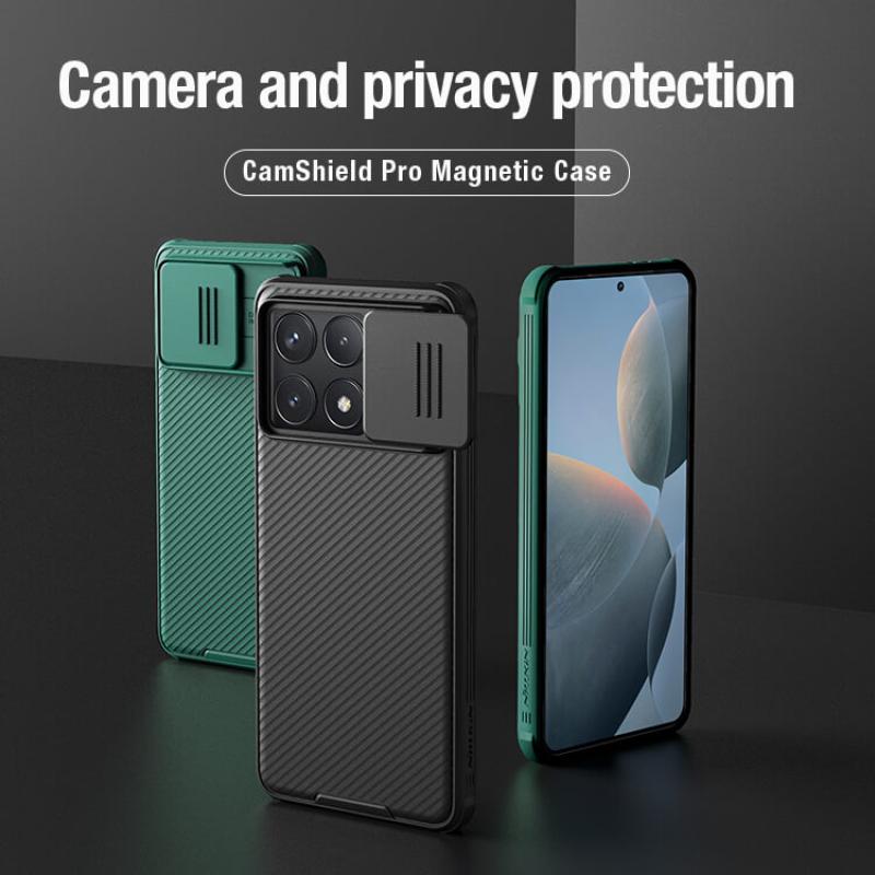 Nillkin CamShield Pro Magnetic cover case for Xiaomi Redmi K70, Redmi K70 Pro order from official NILLKIN store