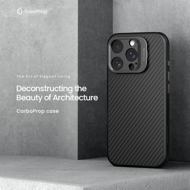 Nillkin CarboProp Magnetic MagSafe Fine Hole version Aramid fiber armor case for Apple iPhone 16 Pro (2024) official NILLKIN store Nillkin CarboProp Magnetic MagSafe Fine Hole version Aramid fiber armor case for Apple iPhone 16 Pro (2024) order from official NILLKIN store