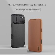 Nillkin Qin Pro Series Leather case for Apple iPhone 17 Pro Max 6.9 (2025)