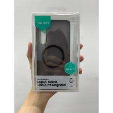 Nillkin Super Frosted Shield Pro Magnetic MagSafe Matte cover case Clear version for Samsung Galaxy S25 FE (S25 Fan Edition)