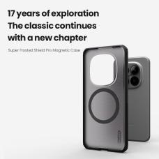 Nillkin Super Frosted Shield Pro Magnetic Matte cover case Clear version for Xiaomi Redmi Note 15 Pro Plus (Redmi Note 15 Pro+) (Chinese version)