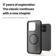 Nillkin Super Frosted Shield Pro Magnetic Matte cover case Clear version for Xiaomi 17 (MagSafe function)