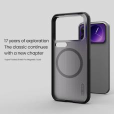 Nillkin Super Frosted Shield Pro Magnetic Matte cover case Clear version for Xiaomi 17 Pro (MagSafe function)