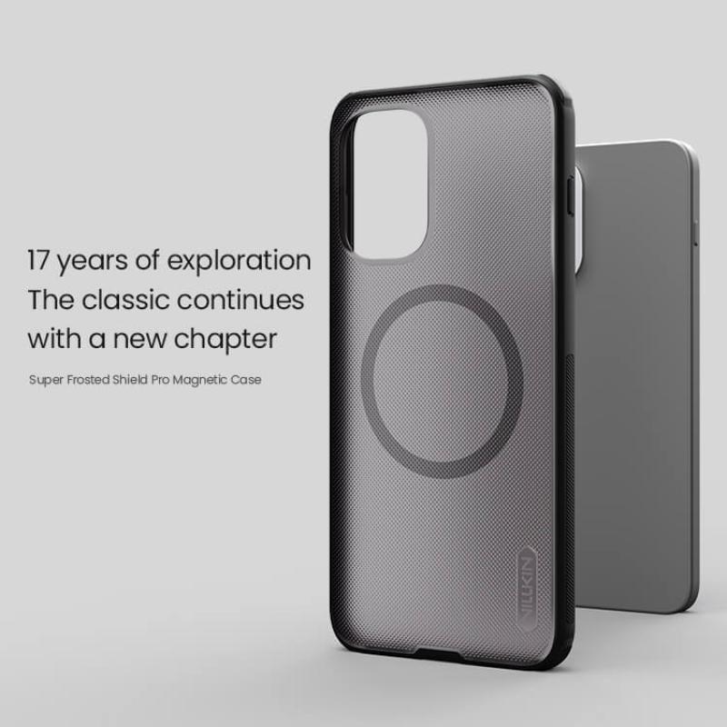 Nillkin Super Frosted Shield Pro Magnetic Matte cover case Clear version for Oneplus Ace 6 (Magnetic suction only) official NILLKIN store Nillkin Super Frosted Shield Pro Magnetic Matte cover case Clear version for Oneplus Ace 6 (Magnetic suction only) order from official NILLKIN store