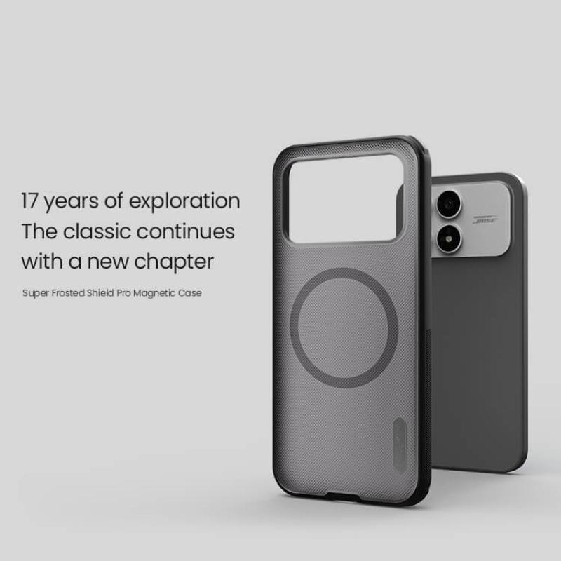 Nillkin Super Frosted Shield Pro Magnetic Matte cover case Clear version for Xiaomi Redmi K90 official NILLKIN store Nillkin Super Frosted Shield Pro Magnetic Matte cover case Clear version for Xiaomi Redmi K90 order from official NILLKIN store