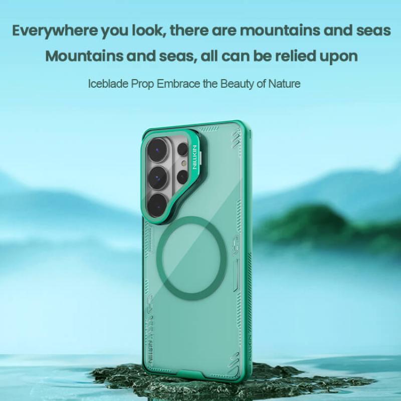Nillkin Iceblade Prop Frame version Magnetic Camera protective cover case for Samsung Galaxy S26 Ultra official NILLKIN store Nillkin Iceblade Prop Frame version Magnetic Camera protective cover case for Samsung Galaxy S26 Ultra order from official NILLKIN store