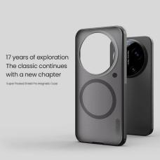 Nillkin Super Frosted Shield Pro Magnetic Matte cover case Clear version for Xiaomi 17 Ultra (Magsafe function)