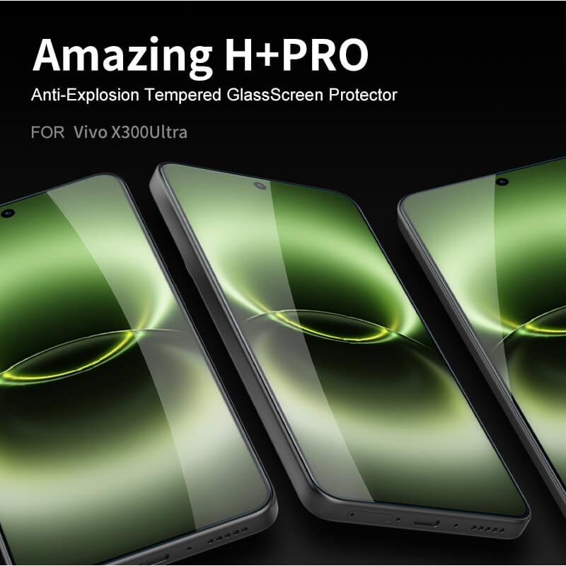 Nillkin Amazing H+ Pro tempered glass screen protector for Vivo X300 Ultra official NILLKIN store Nillkin Amazing H+ Pro tempered glass screen protector for Vivo X300 Ultra order from official NILLKIN store